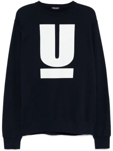 Undercover sudadera con logo estampado