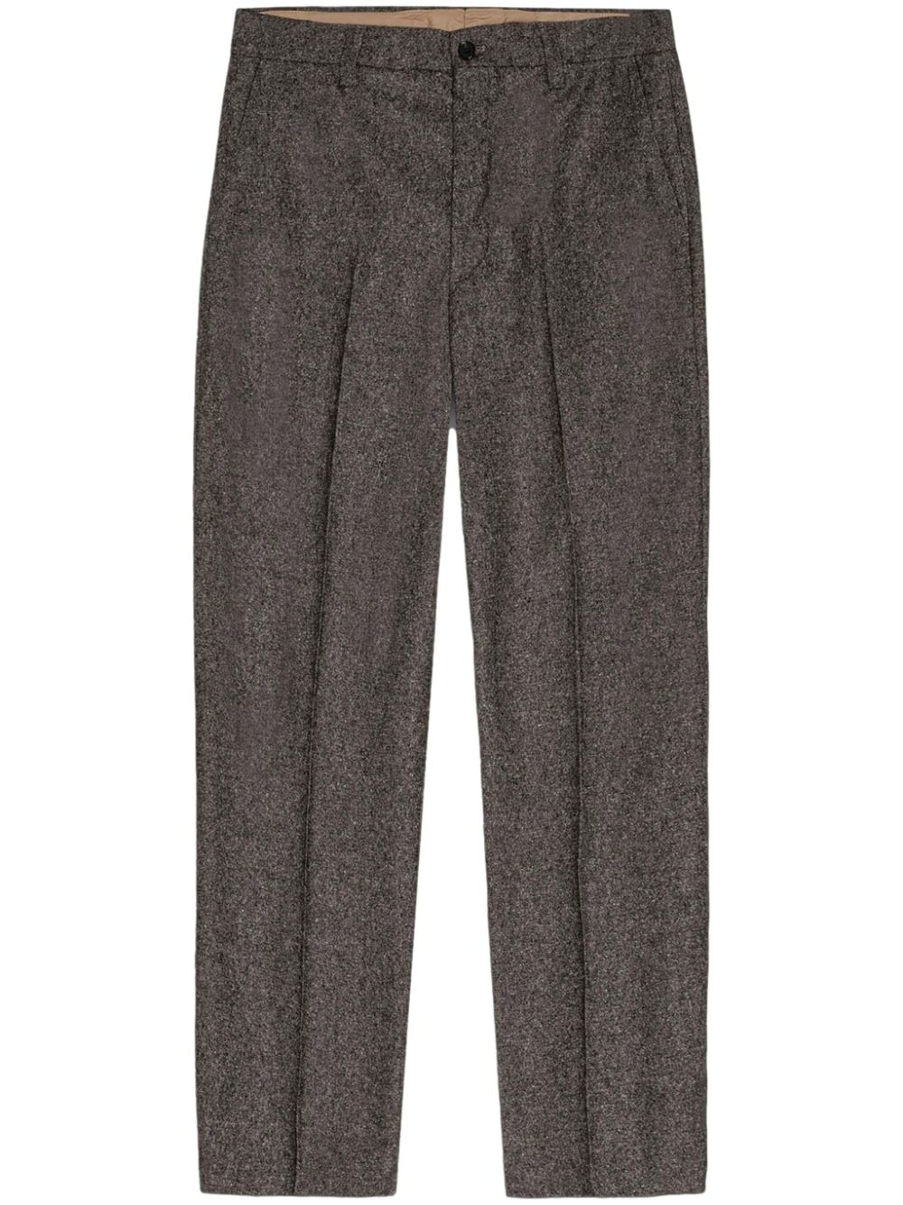 NN07 mid-rise tailored trousers - Brown