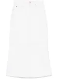 FRAME The Flounce midi skirt - White