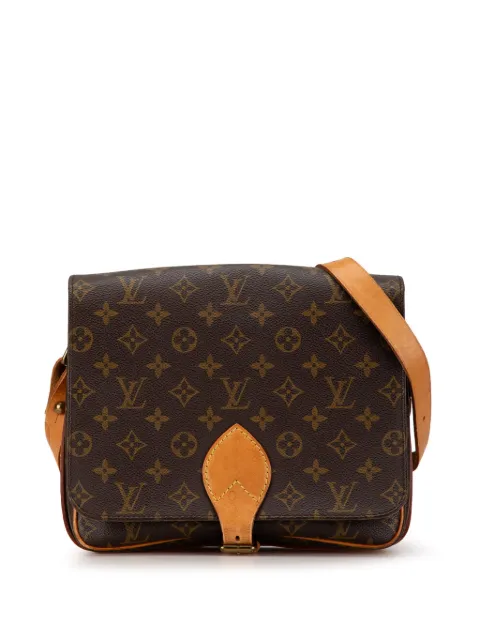 Louis Vuitton Pre-Owned 1990 Monogram Cartouchiere GM crossbody bag WOMEN