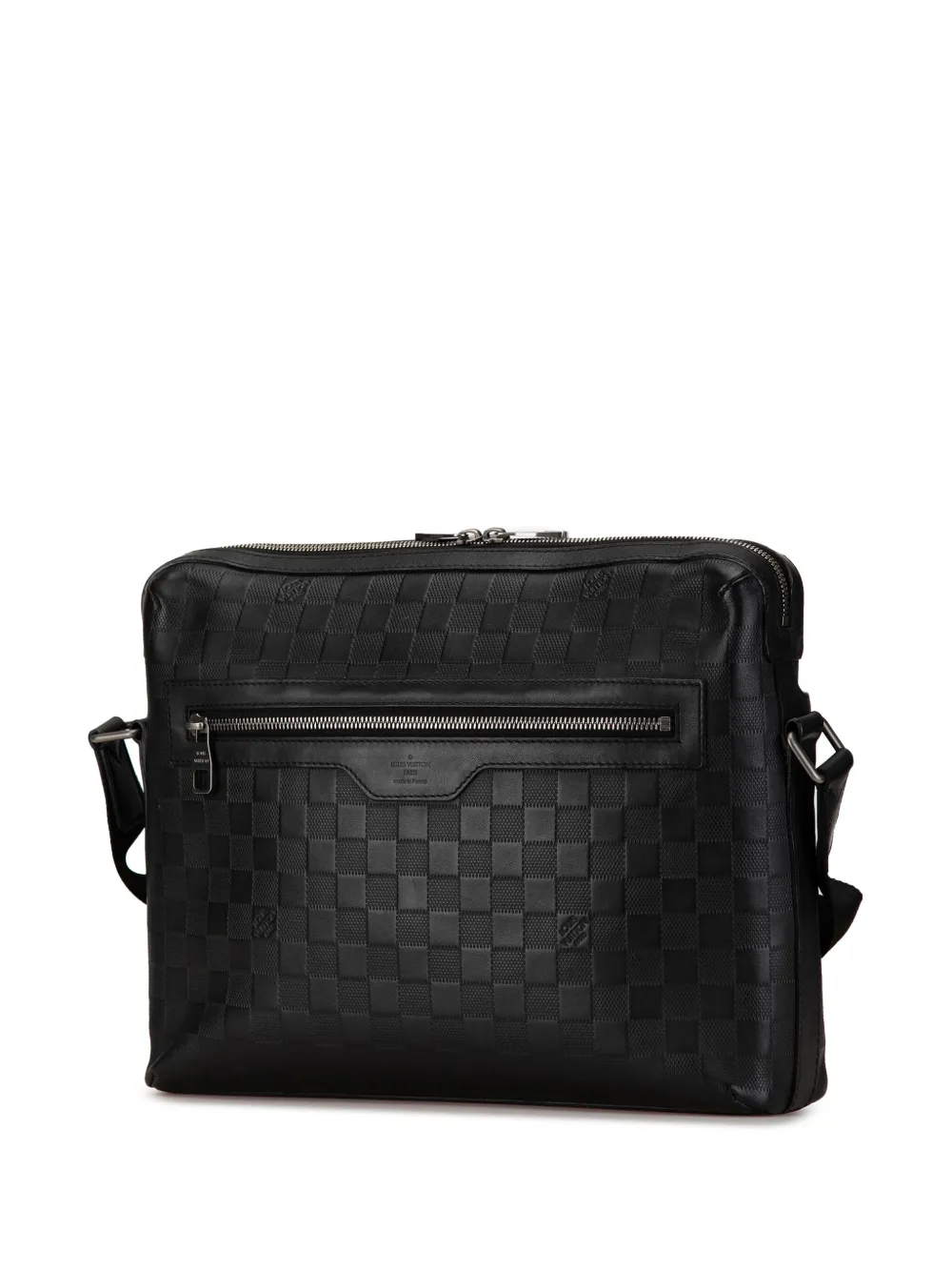 Louis Vuitton Pre-Owned 2012 Damier Infini Calypso MM crossbody bag - Zwart