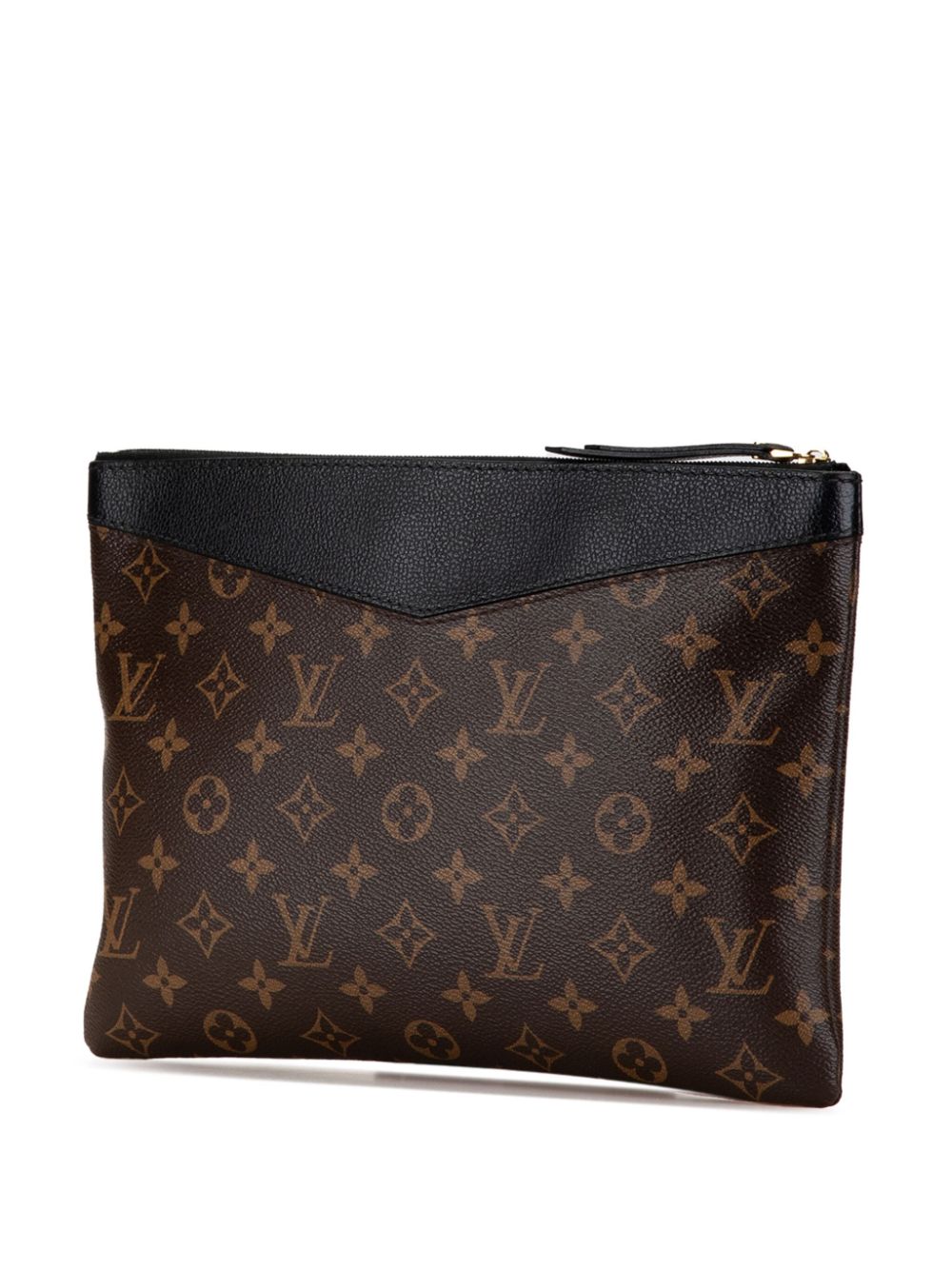 Louis Vuitton Pre-Owned 2019 Monogram Daily Pouch clutch bag - Bruin