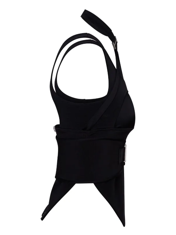 HELIOT EMIL Distinct Top | Black | FARFETCH