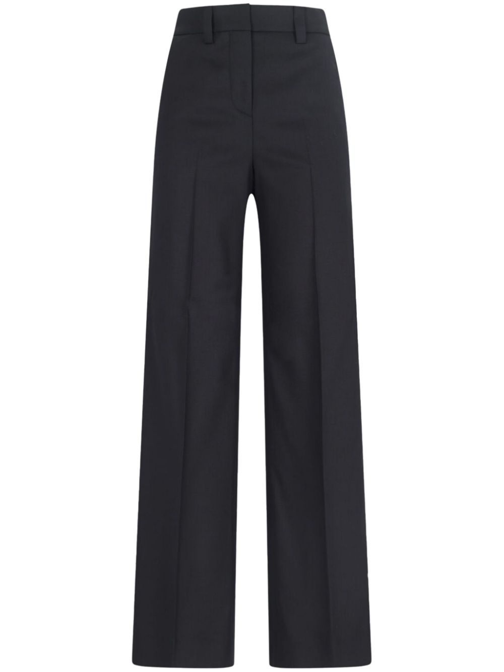 straight-leg trousers