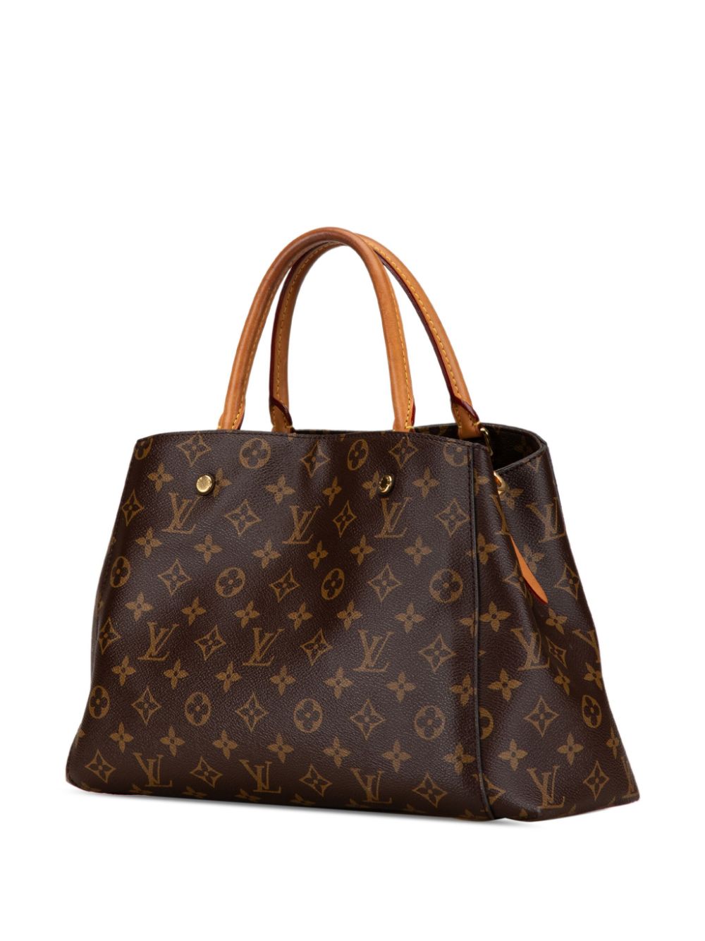 Louis Vuitton Pre-Owned 2018 Monogram Montaigne MM satchel - Bruin