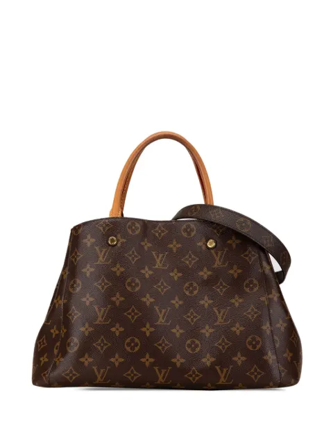 Louis Vuitton Pre-Owned 2018 Monogram Montaigne MM satchel WOMEN