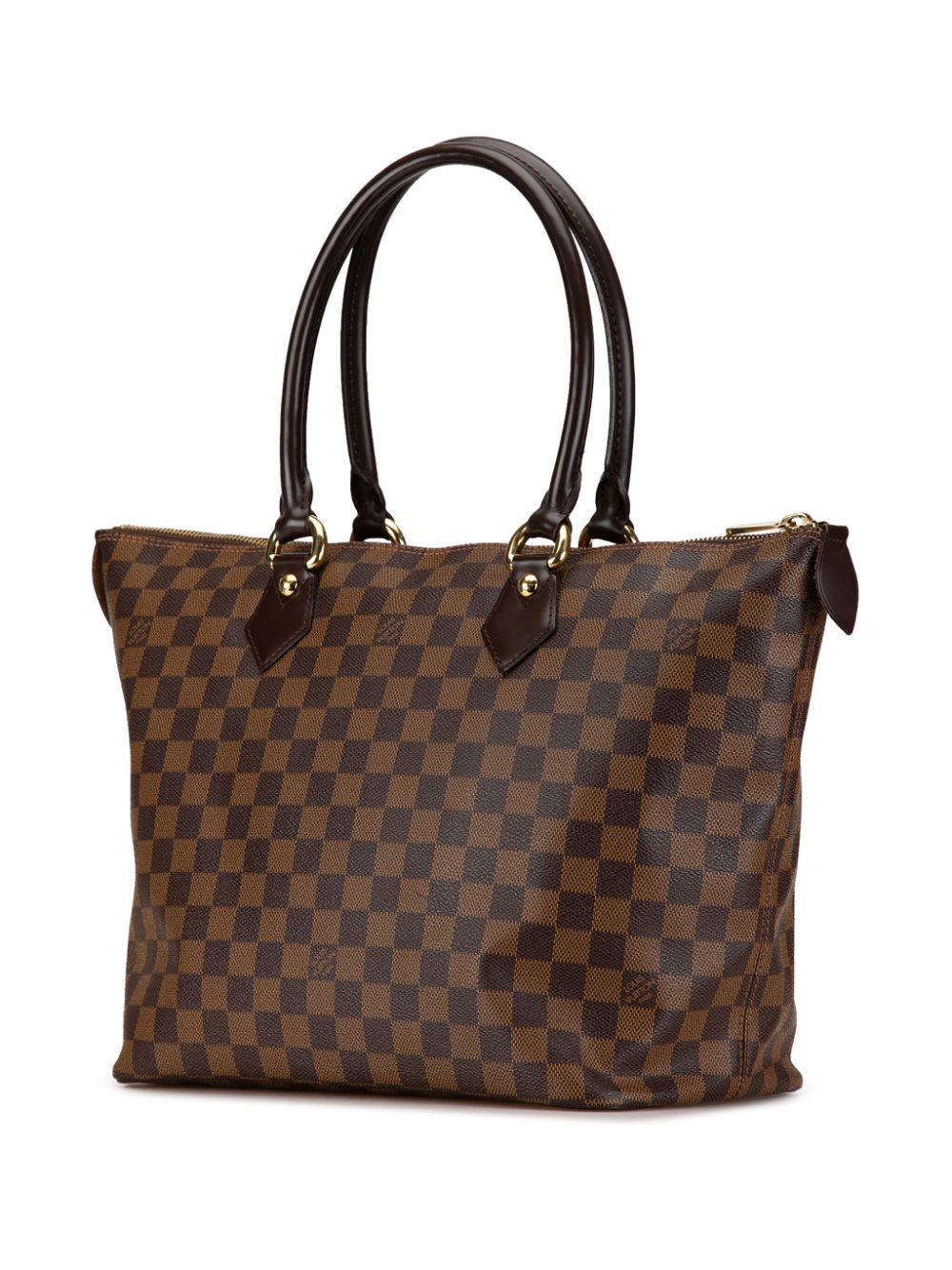 Louis Vuitton Pre-Owned 2010 Damier Ebene Saleya MM tote bag - Bruin