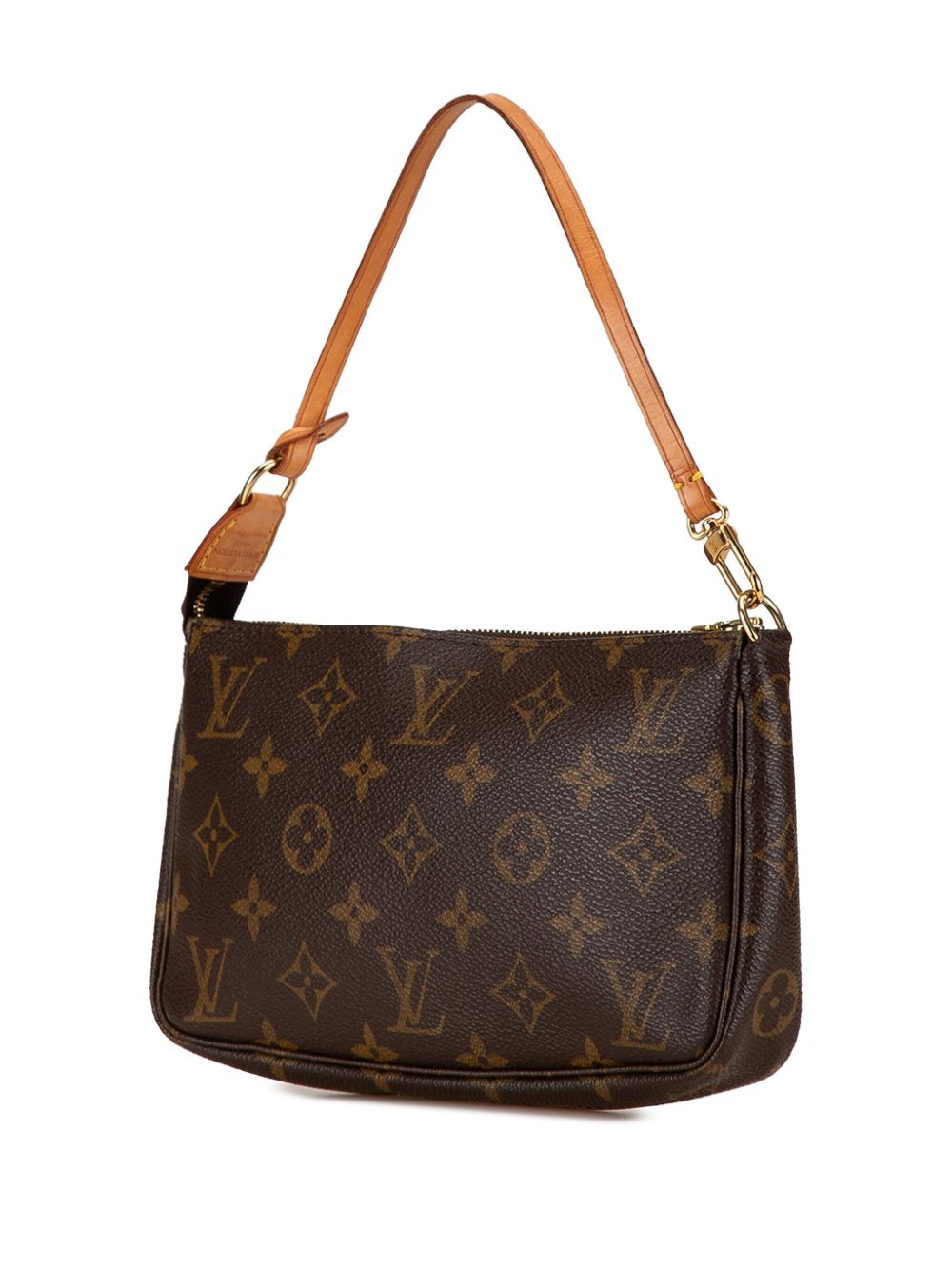 Louis Vuitton Pre-Owned 2002 Monogram Pochette Accessoires schoudertas - Bruin