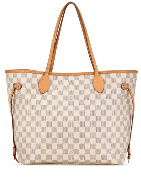 Louis Vuitton Pre-Owned 2018 Damier Azur Neverfull MM tote bag WOMEN