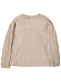 Satta waffle-knit jumper - Neutrals