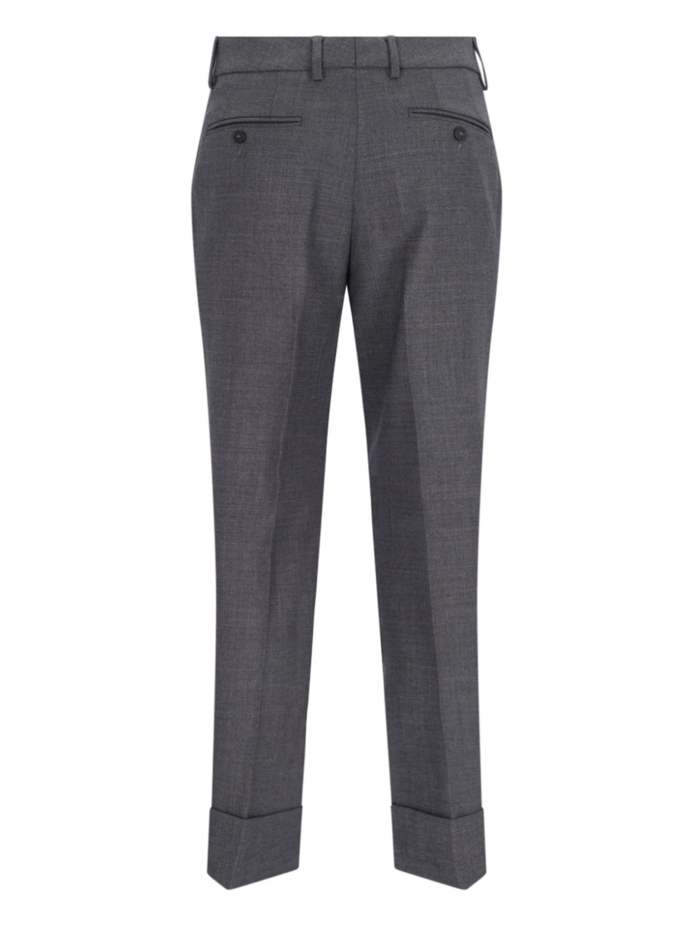 Incotex pressed-crease tailored trousers - Grijs