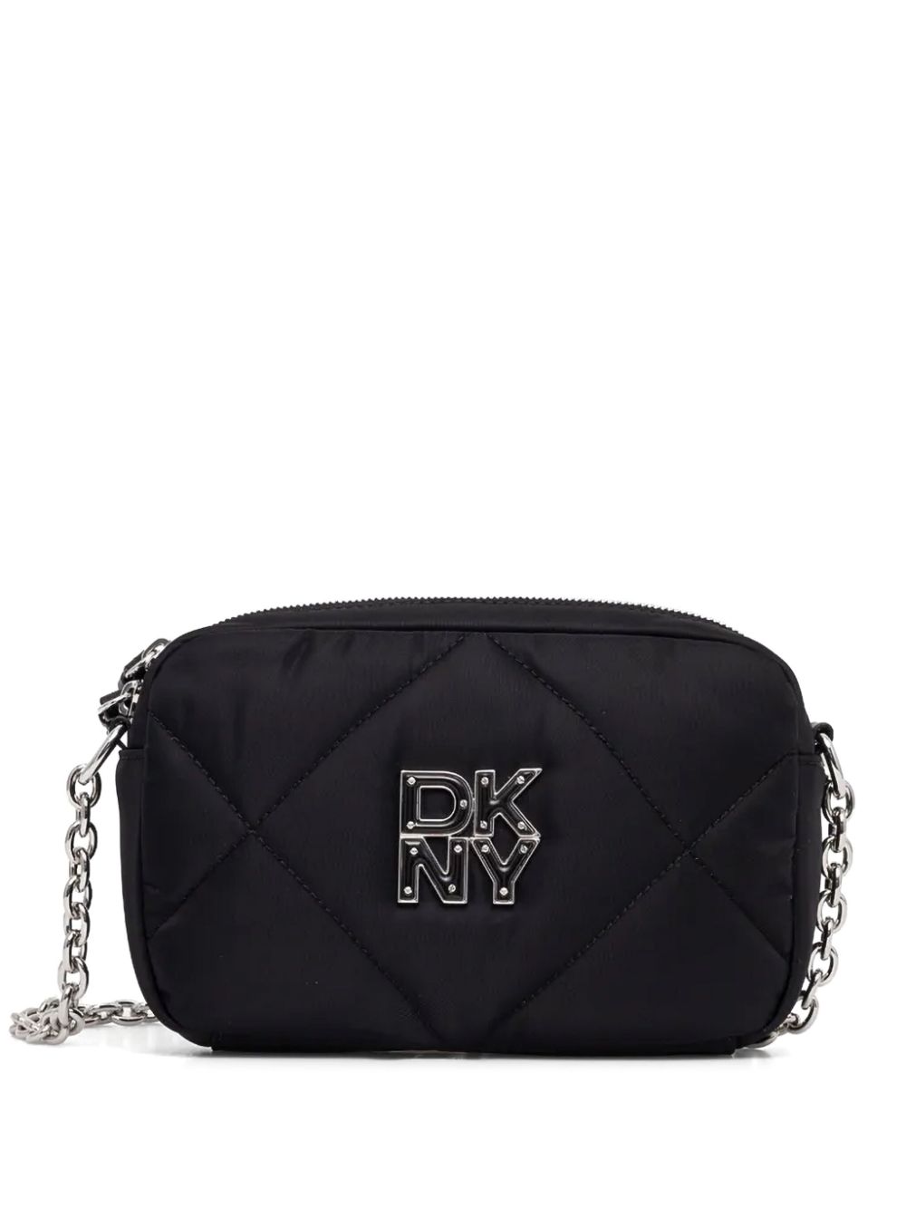 logo-plaque crossbody bag