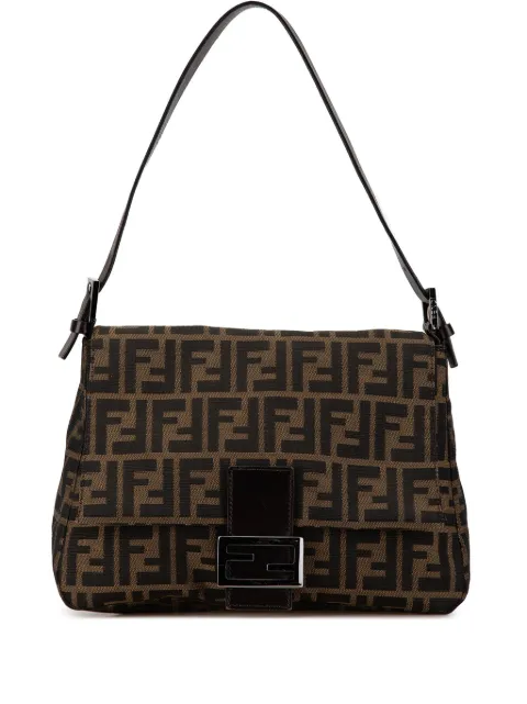 Fendi Pre-Owned 2000-2010 Zucca Canvas Mamma Forever shoulder bag WOMEN