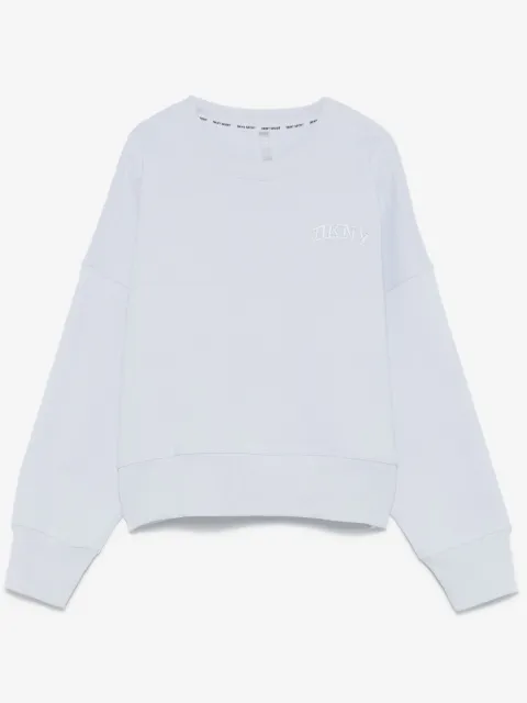 DKNY sudadera con bordado