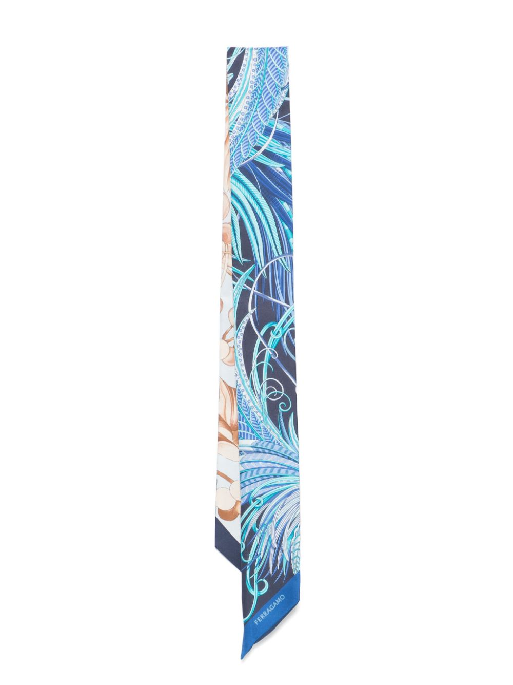 animals-print scarf