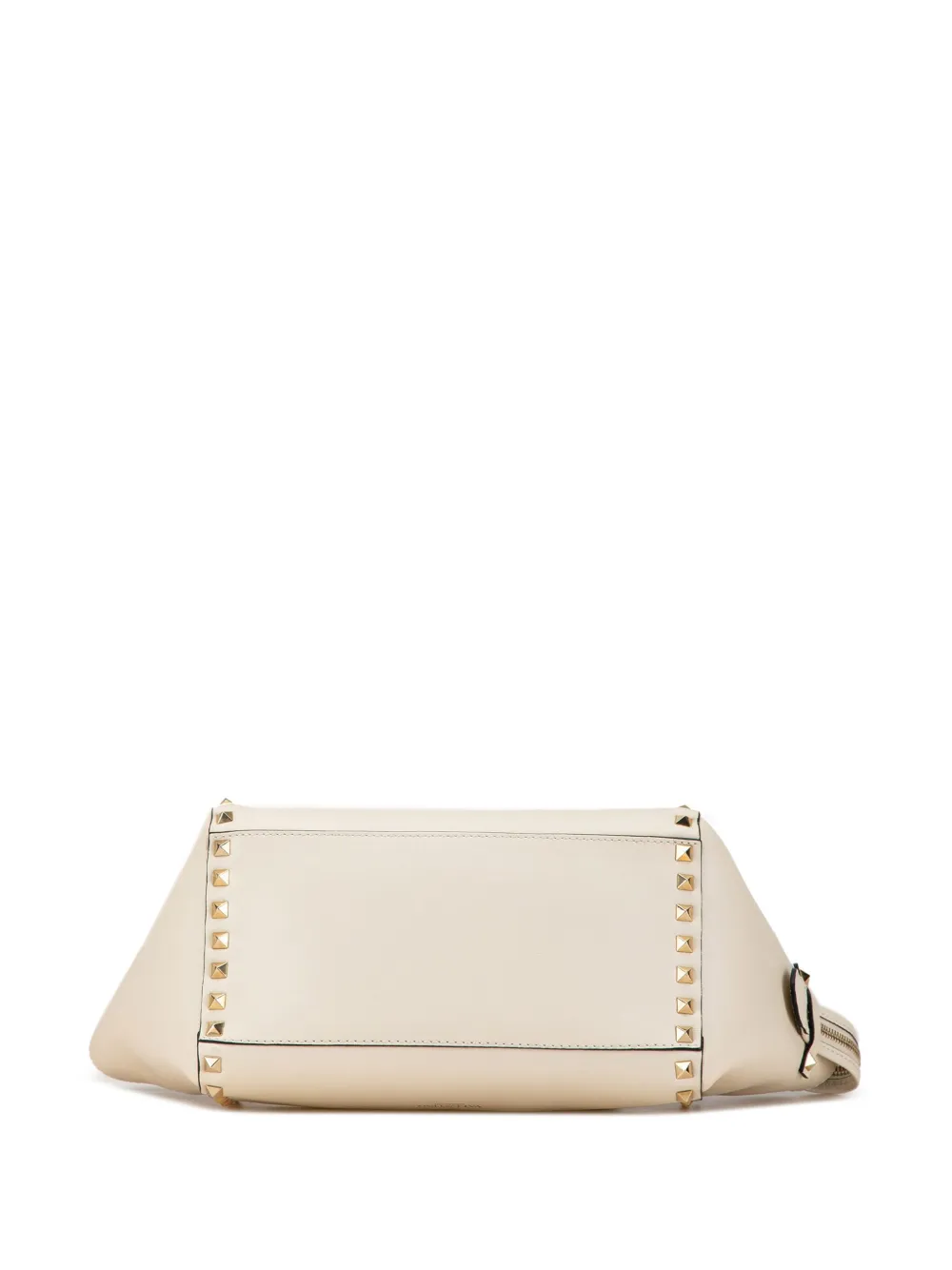 Valentino Garavani Pre Owned Borsa a Tracolla Rockstud Piccola In Pelle Di Vitello 2000 2017 Bianco FARFETCH IT