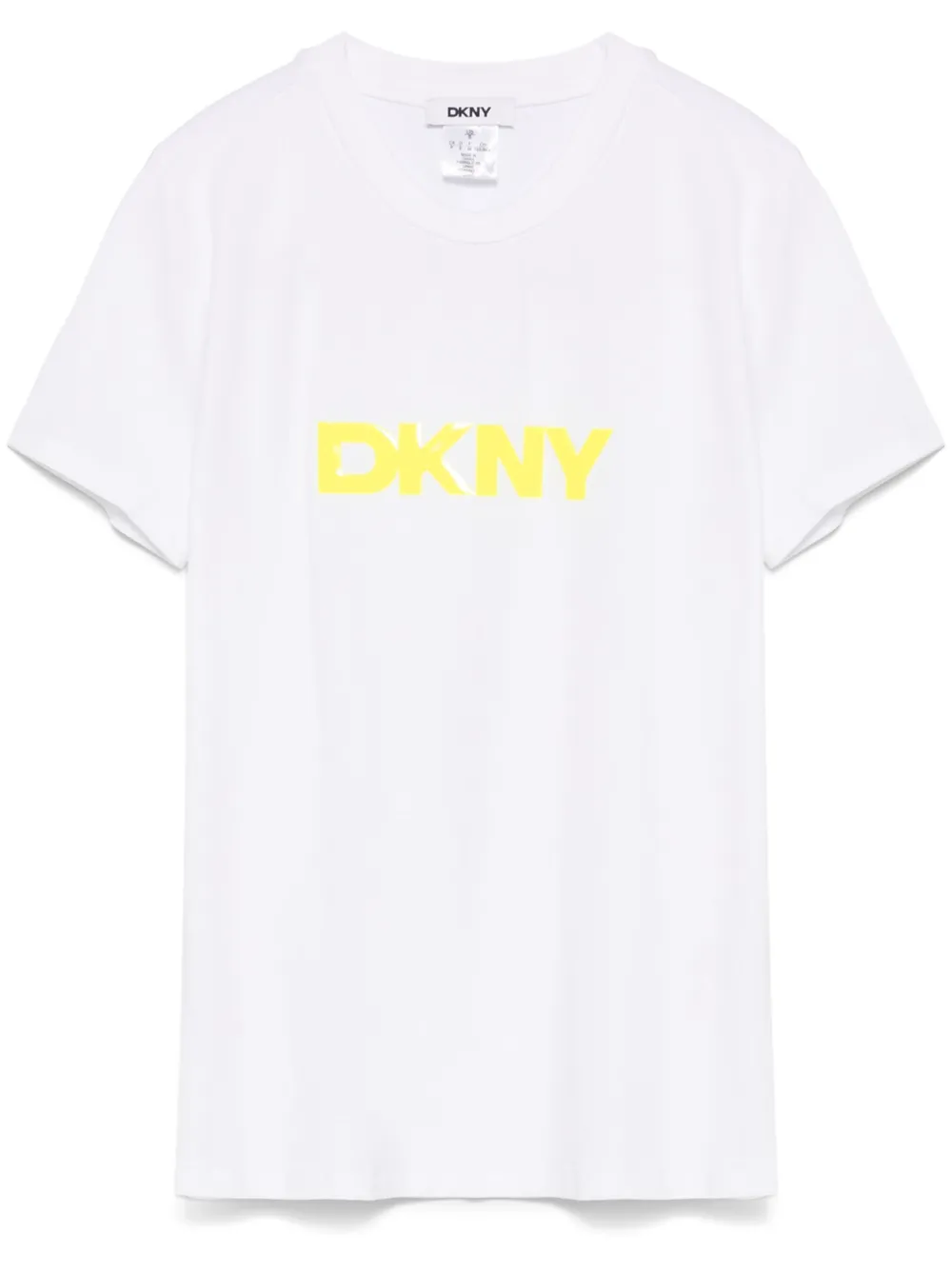 DKNY T-shirt met logo-applicatie Wit