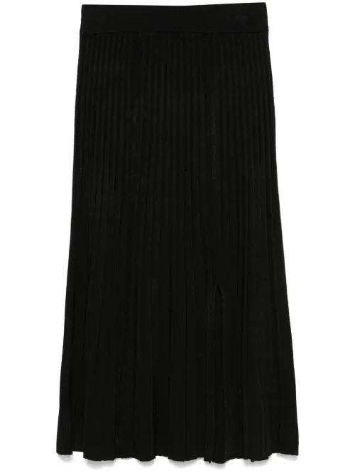 Jupe longue à design nervuré - DKNY - Modalova