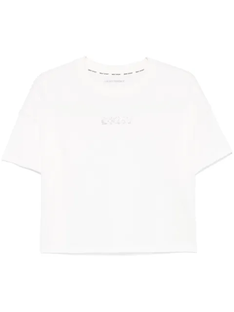 DKNY rhinestone logo T-shirt