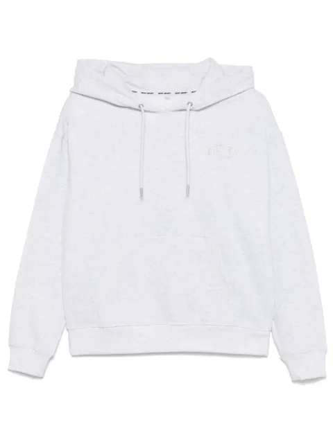 DKNY logo-stud hoodie