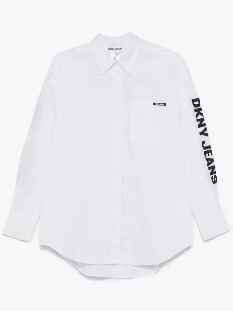 DKNY poplin button-down shirt