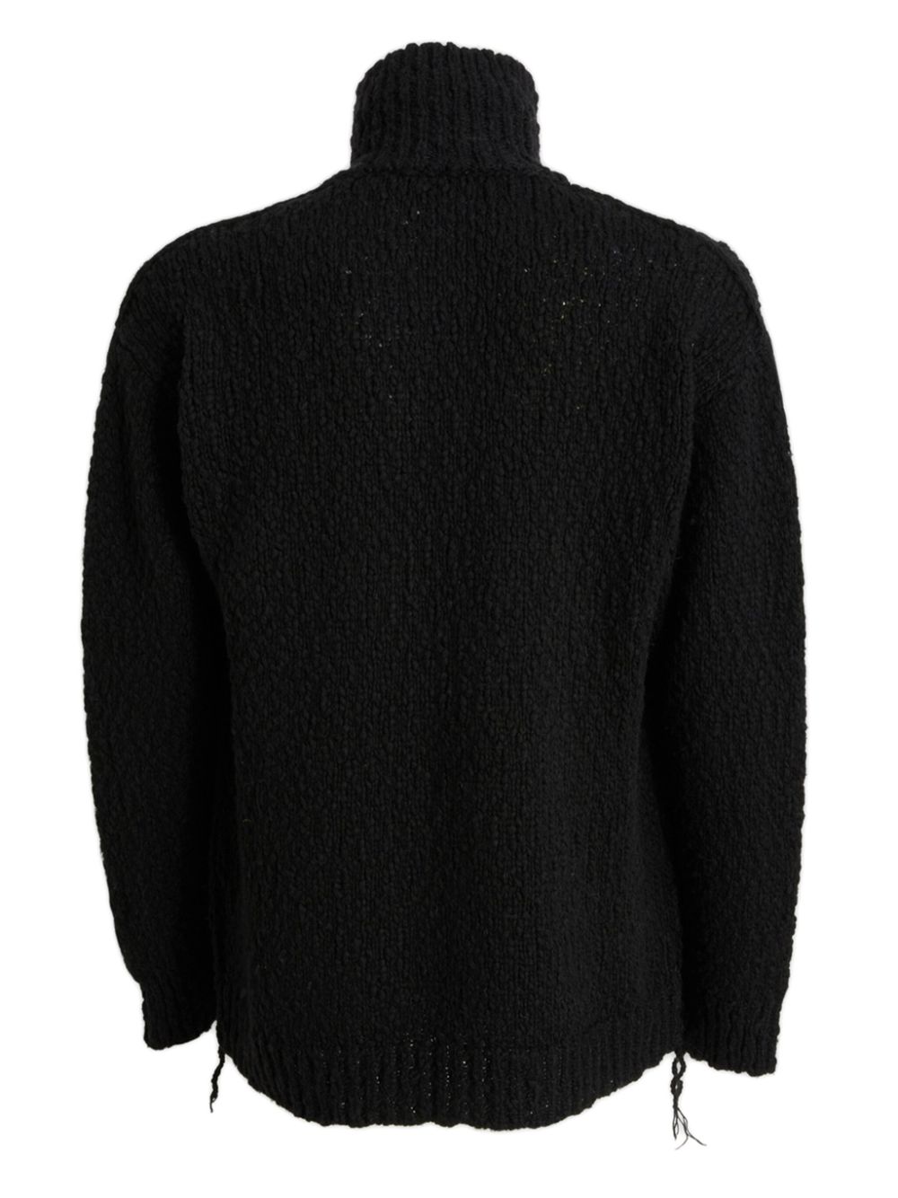 atomo factory Sweater met rits - Zwart