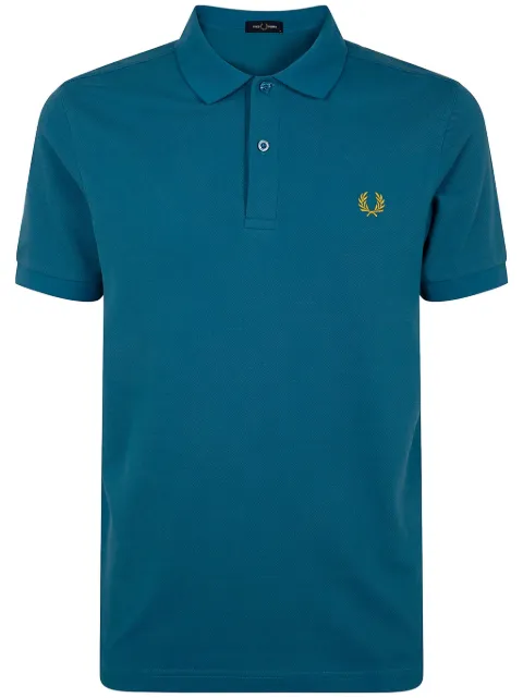 Fred Perry logo-embroidered polo shirt  