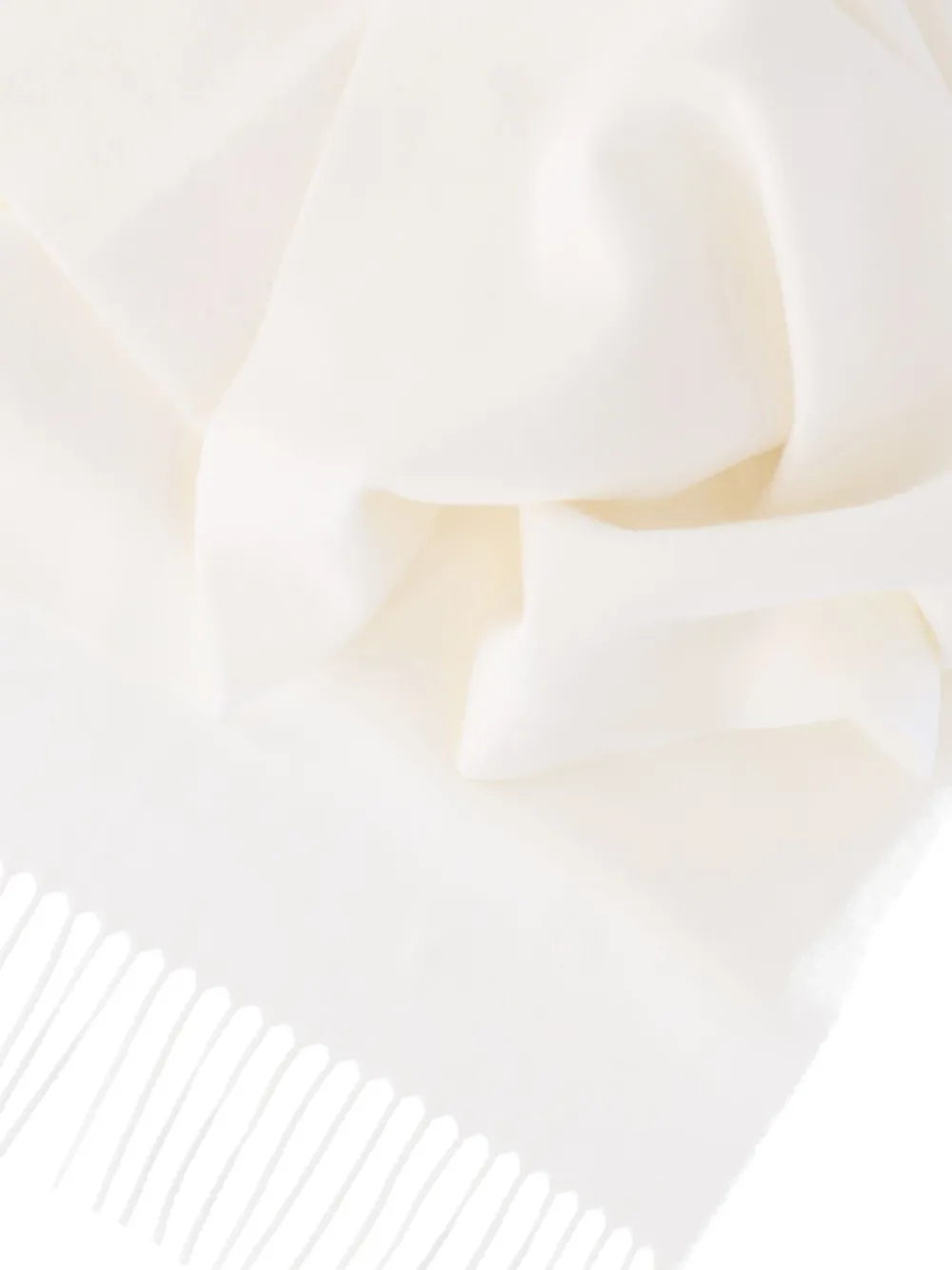  Loro Piana Cashmere Scarf - White 