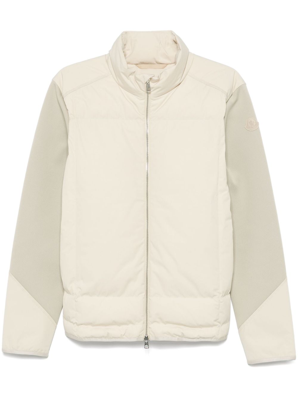 Moncler padded zip-up jacket - Neutrals