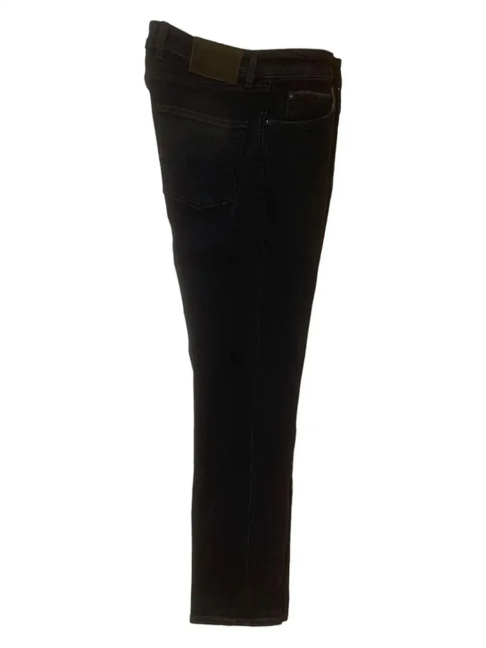 Briglia 1949 Jeans met logopatch Zwart