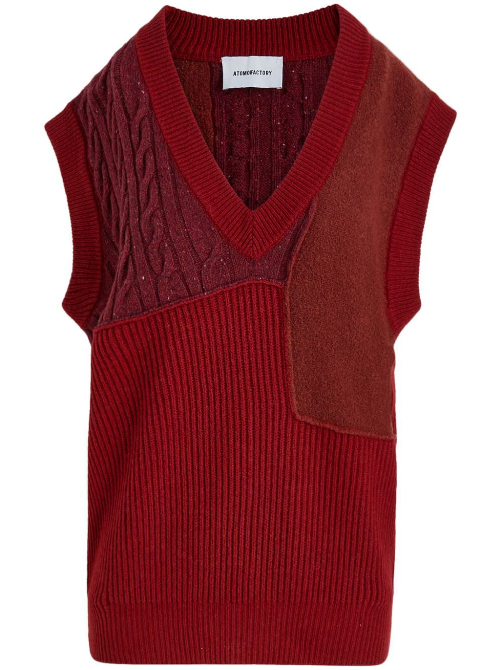 atomo factory v-neck sweater