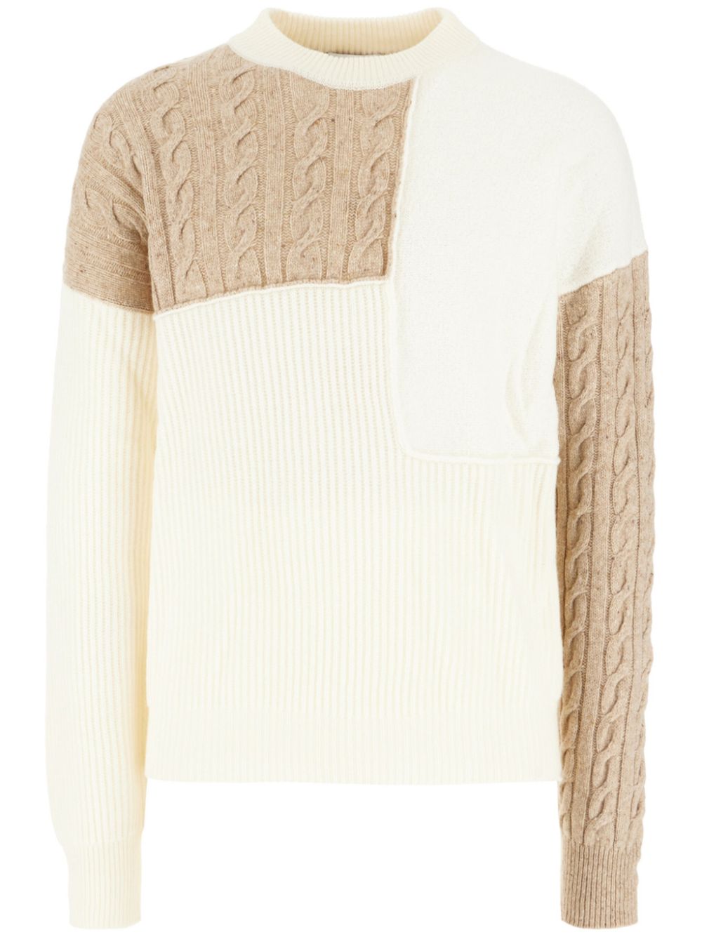 atomo factory cable-knit sweater