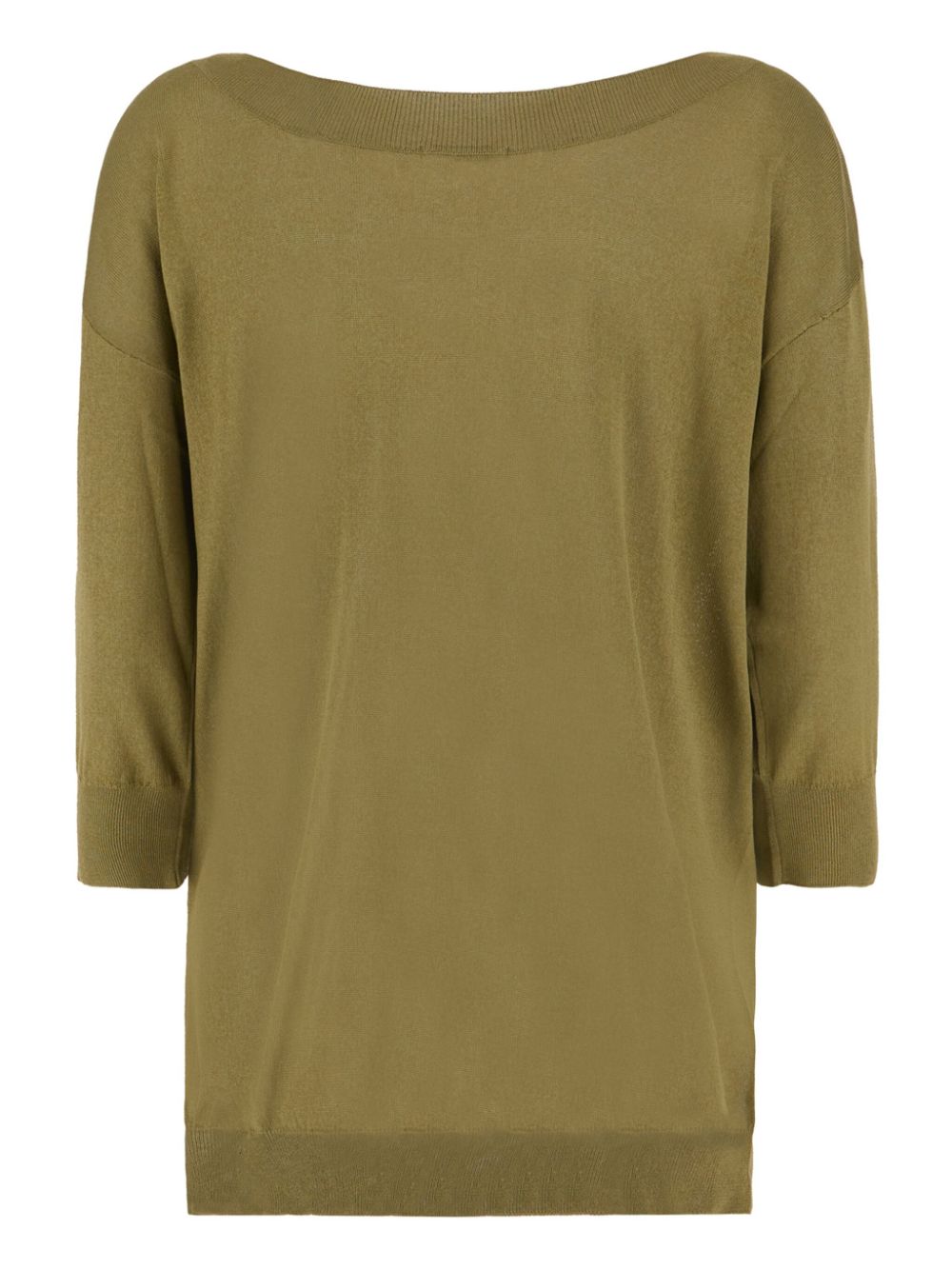 Malo crew neck sweater - Groen