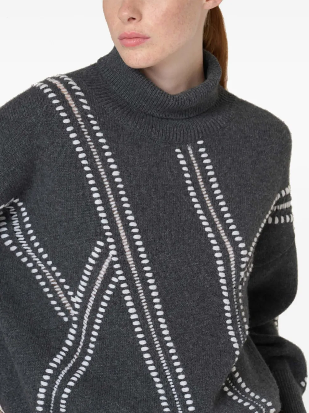 MALO VIRGIN WOOL SWEATER