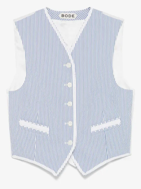 BODE Club Stripe waistcoat