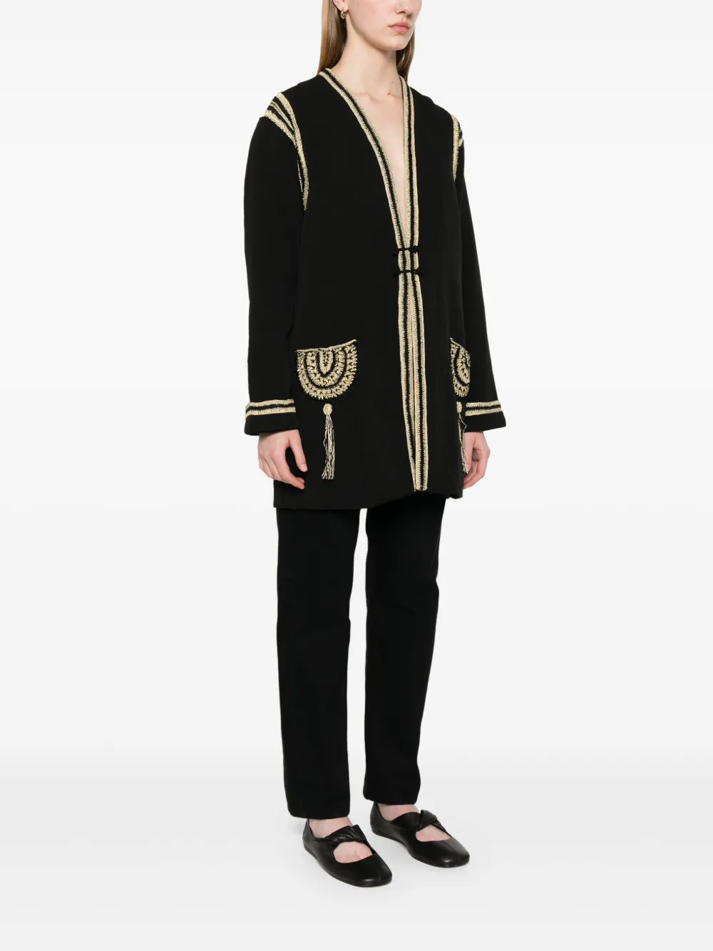 Shop Bode Weedy Coat