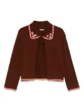 BODE Rookie cardigan - Brown