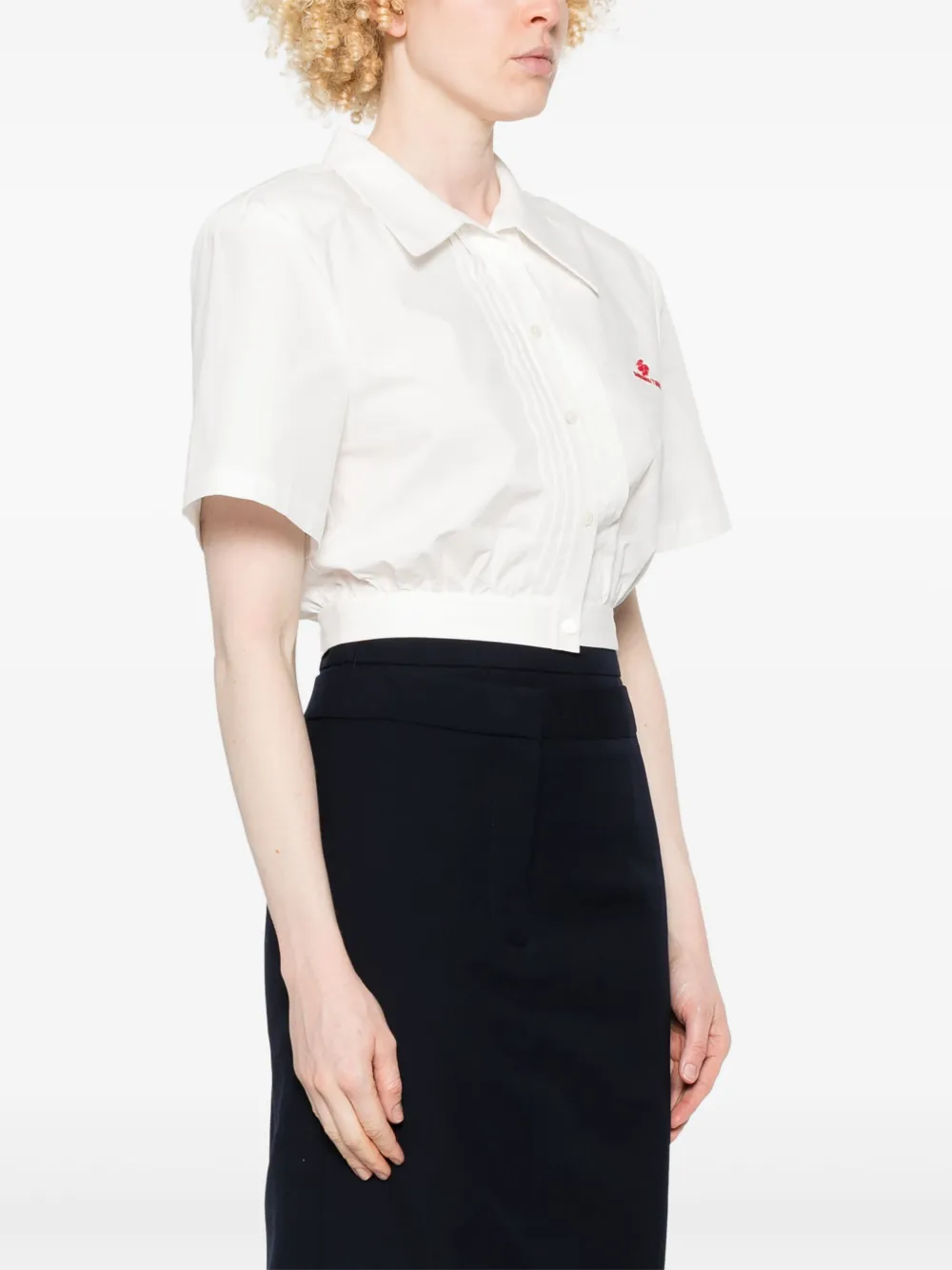 SHUSHU/TONG short-sleeve Shirt | White | FARFETCH