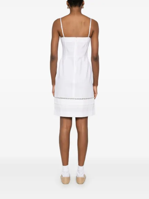 SHUSHU/TONG double-bodice midi dress FSDEDR13HEM498WH100 - 3