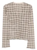 Jade Cropper hook-eye cardigan - Neutrals