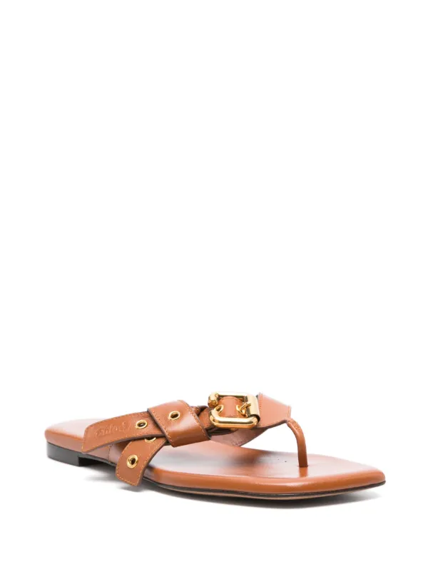 Chloé Mae Sandals | Brown | FARFETCH