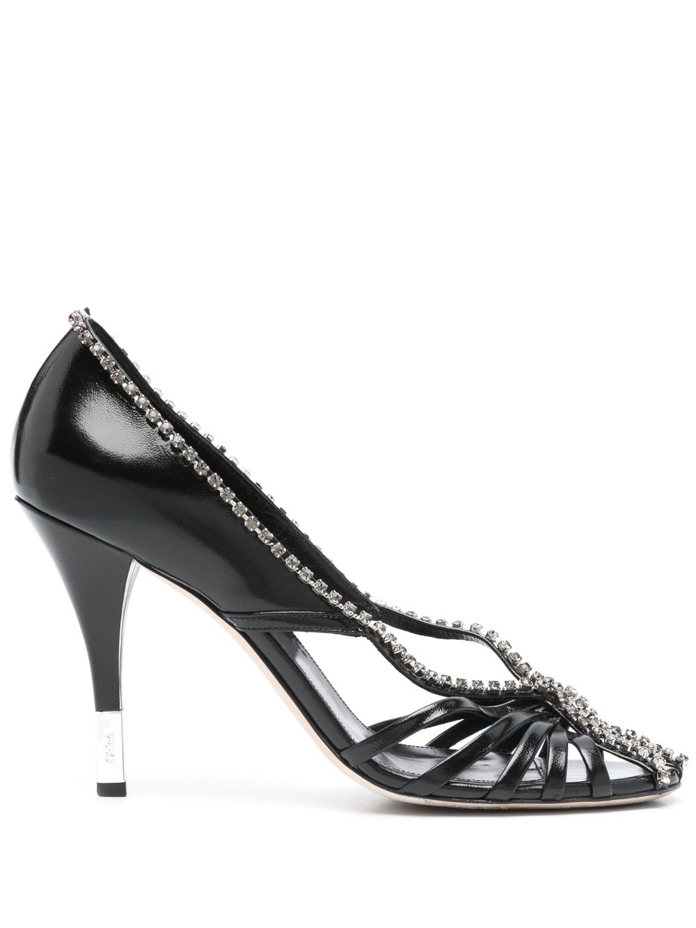 Chloé 95mm Leoni pumps Black