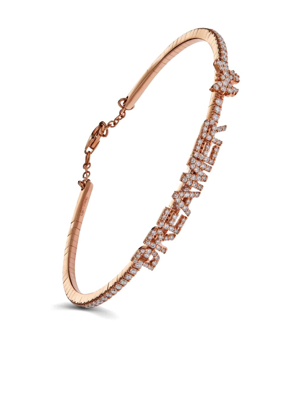 Jewels Aficionado 18kt rose gold Dreamer diamond bracelet - Pink