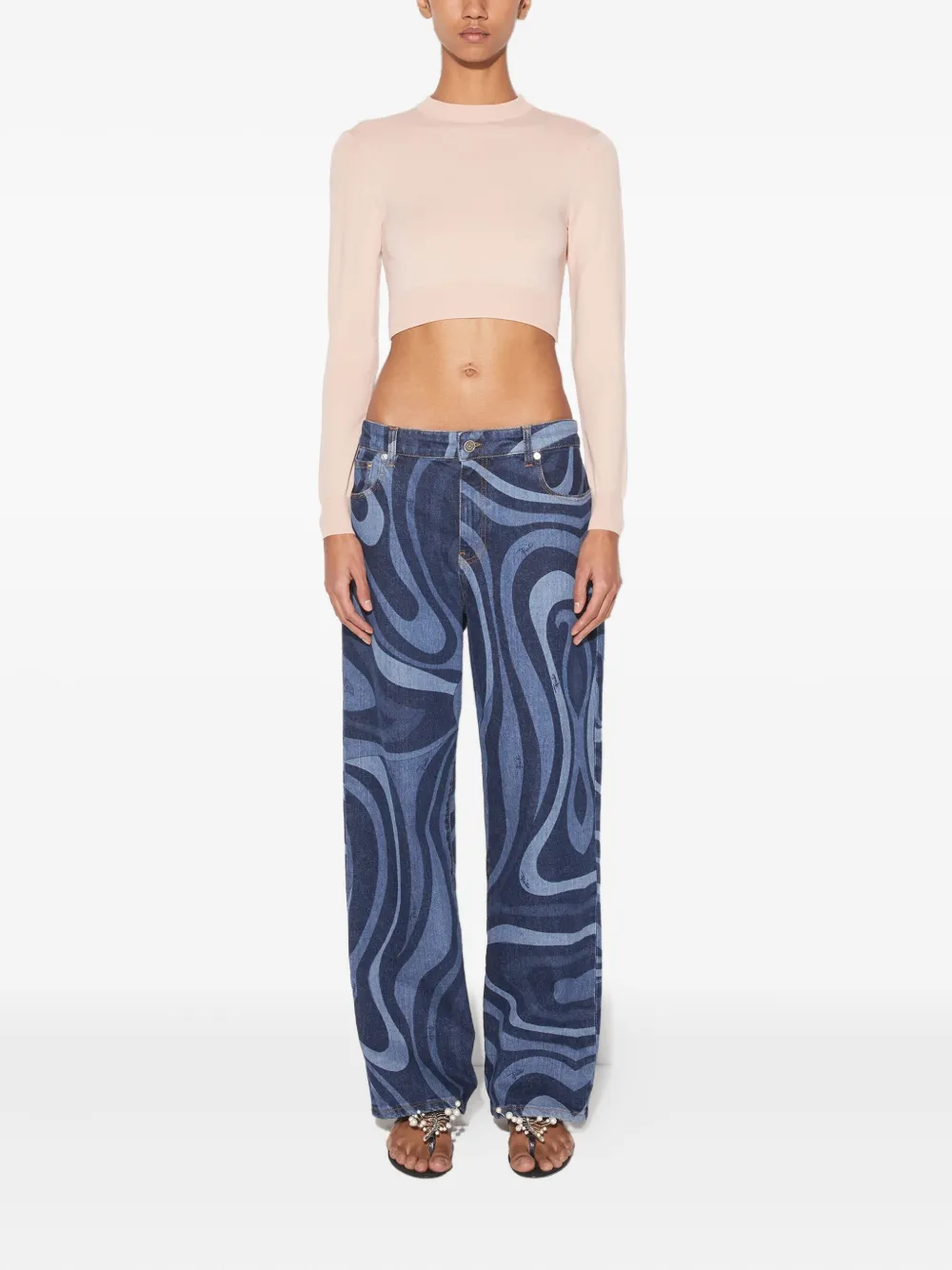 PUCCI tie-back long-sleeve top | Playeras y jerséis | Image 2