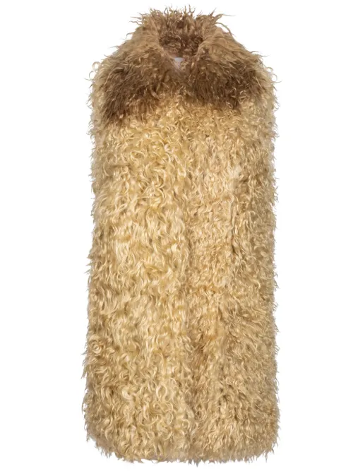Gilet long à design matelassé - Chloé Pre-Owned - Modalova