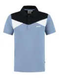 HUGO KIDS colour-block polo shirt - Blue