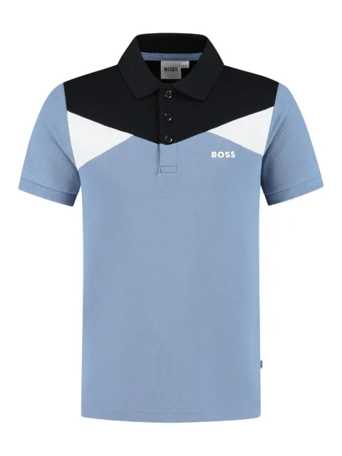 HUGO KIDS Camisa polo color block