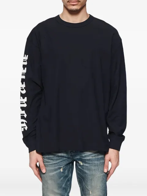 Purple Brand cotton long sleeve T-shirt