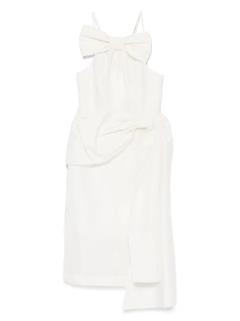 SHUSHU/TONG bow midi dress