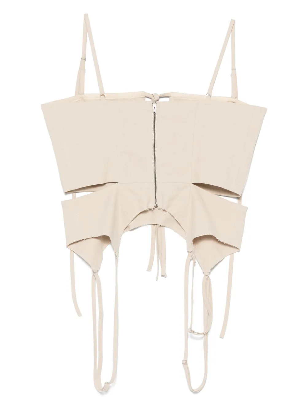 Elena Velez top estilo corset con abertura | Chalecos y camisetas | Image 2